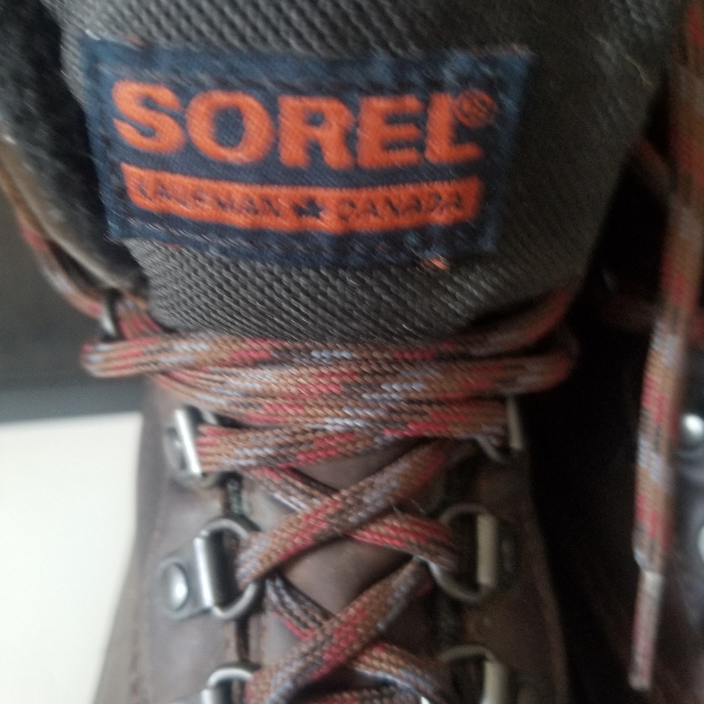 Sorel Kaufman Canada rain boots 7 brown - Picture 7 of 10